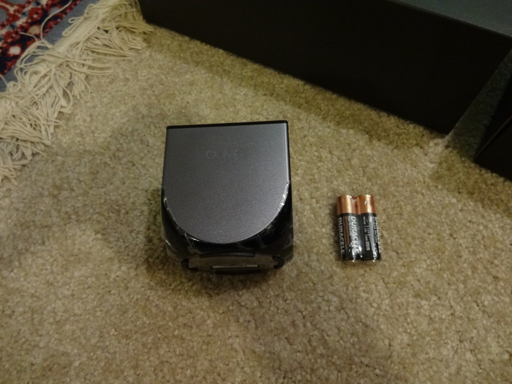 To give you some context onto how small this little guy is I set it next to it's free batteries.  Yeh, it's a tiny little guy made for some serious indie gaming.  I have hopes for this little guy.