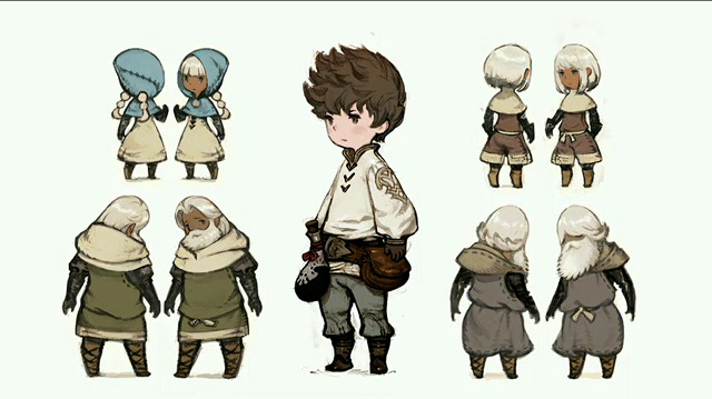 This art style reminds me of something... oh right Fire Emblem! Where is the footless character style coming from?