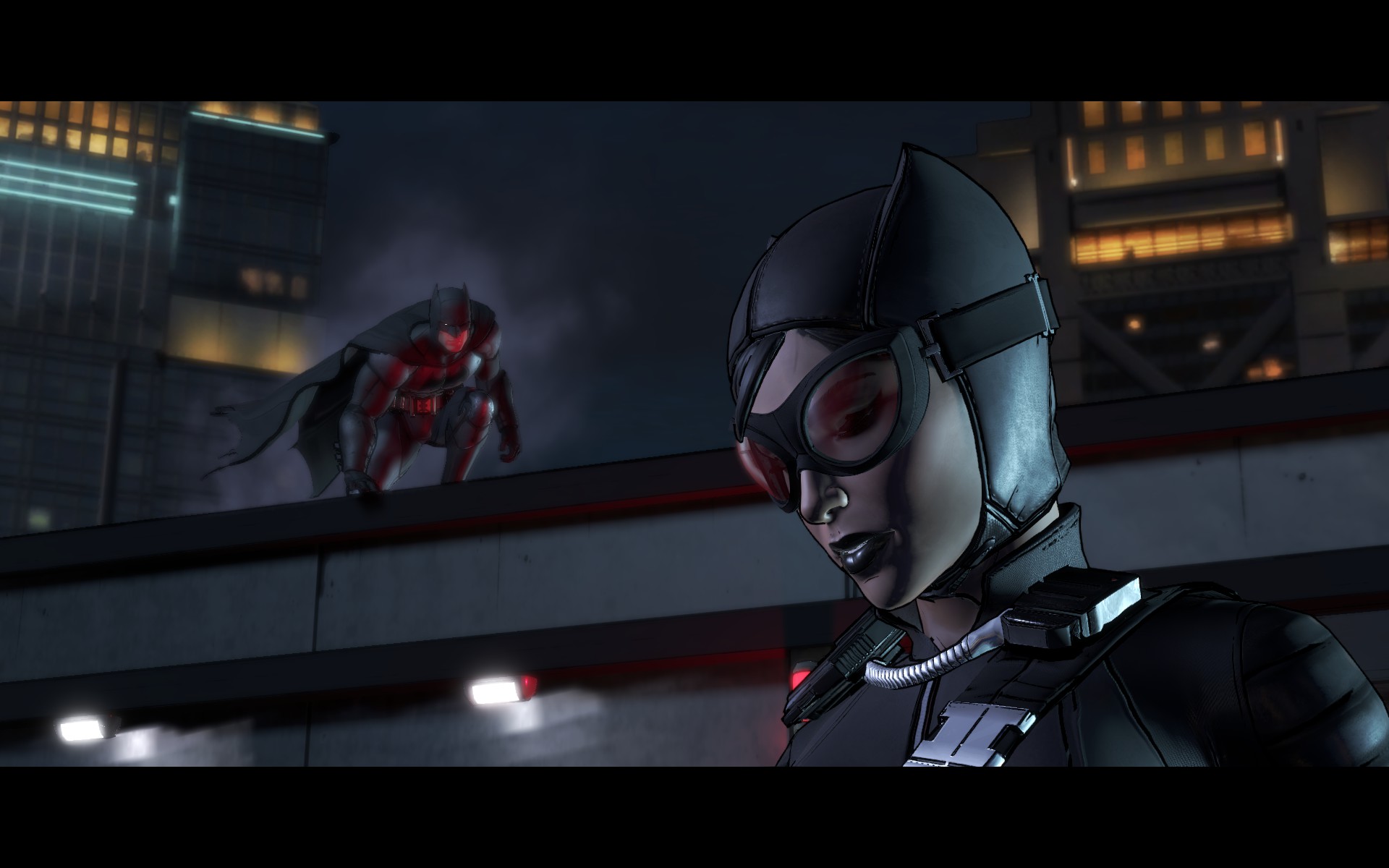 Catwoman senses a QTE fight sequence incoming. What she doesn't know is that I'm about to wreck her something fierce.
