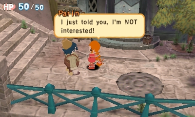 The humor is all very good here, but man... this villager is down-right creepy. The village police need to keep an eye on him.