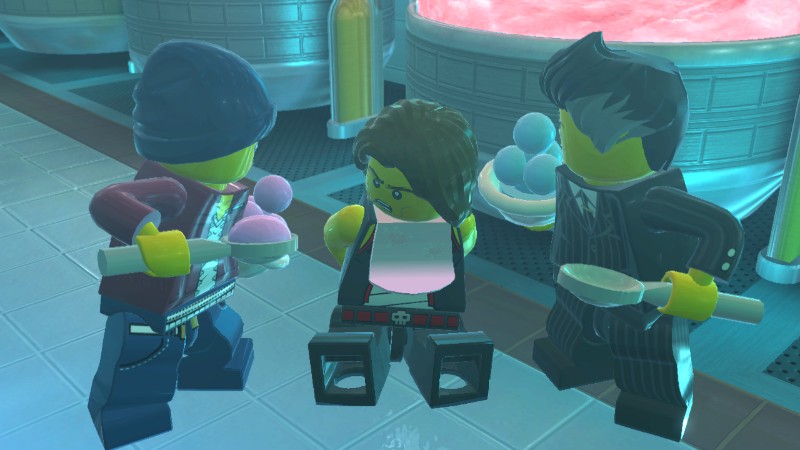 Warning, Lego City Undercover contains scenes of torture by freezing people's brains. It may be too much for young children to watch, especially if they are lactose intolerant!