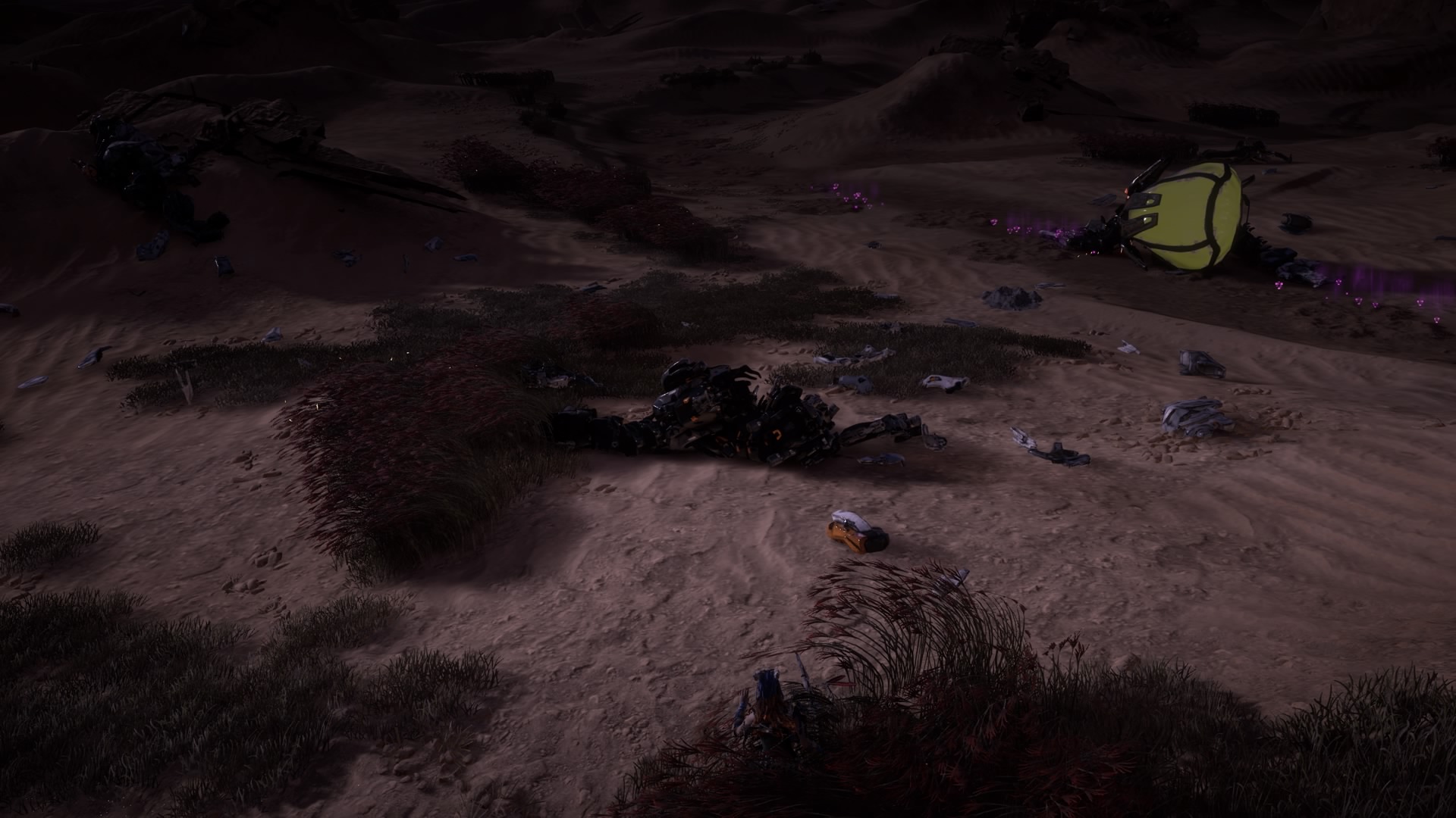 And this was not even half of the things needed to be killed at the same time just to clear the area to access a Tallneck. This was a very frustrating fight. Now if I only had the ability to take over some of the bigger monsters in the area at the time...